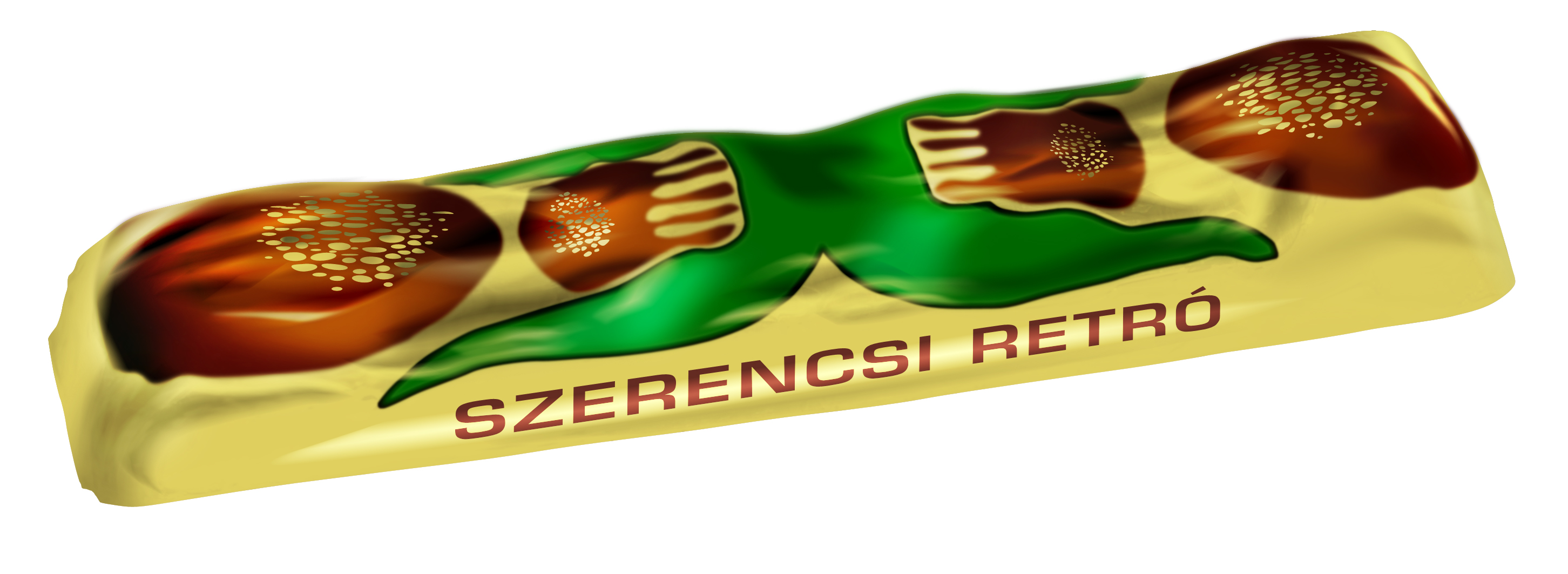 Szerencsi Retró mogyoró krémmel töltött étcsokoládé 38g